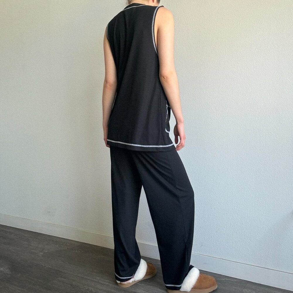 Vintage 80’s Two Piece Matching Contrast Set - Picture 3 of 8